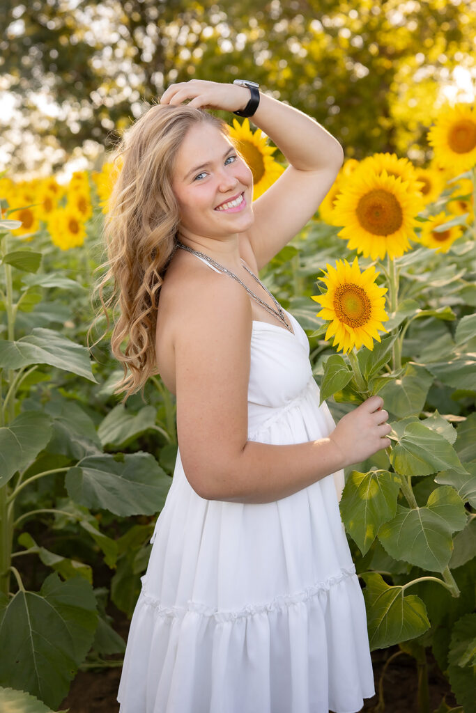 Grinter Farms Senior Session Lawrence, Kansas