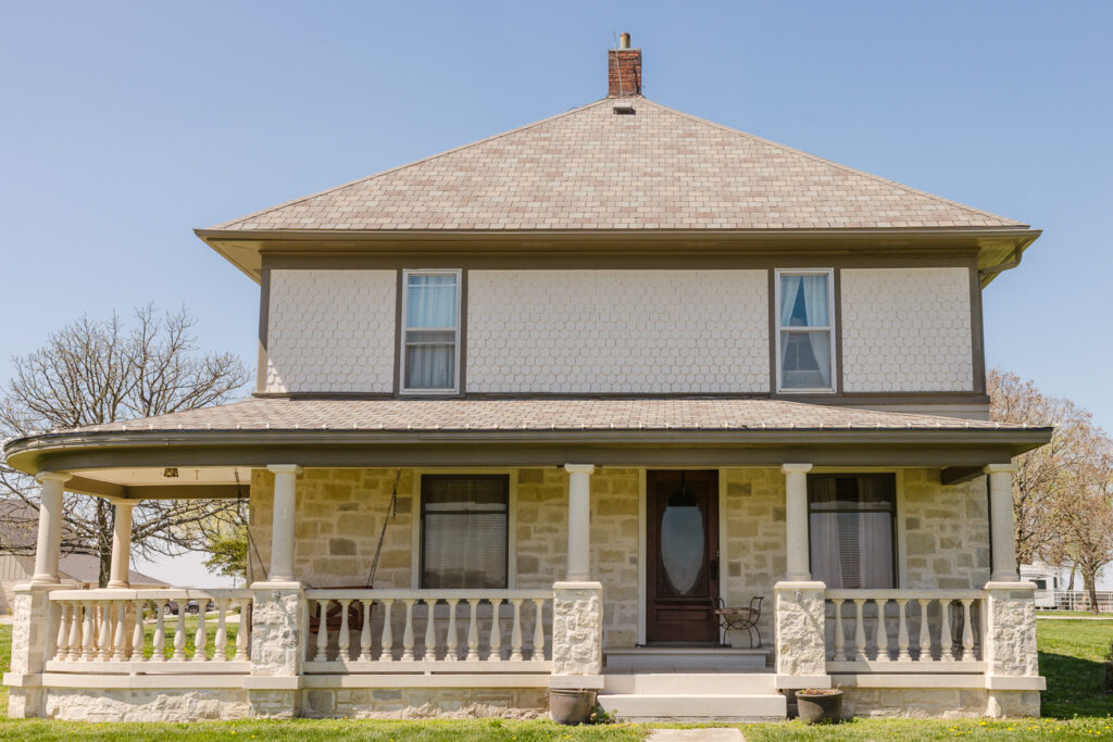 Rustic and restored home